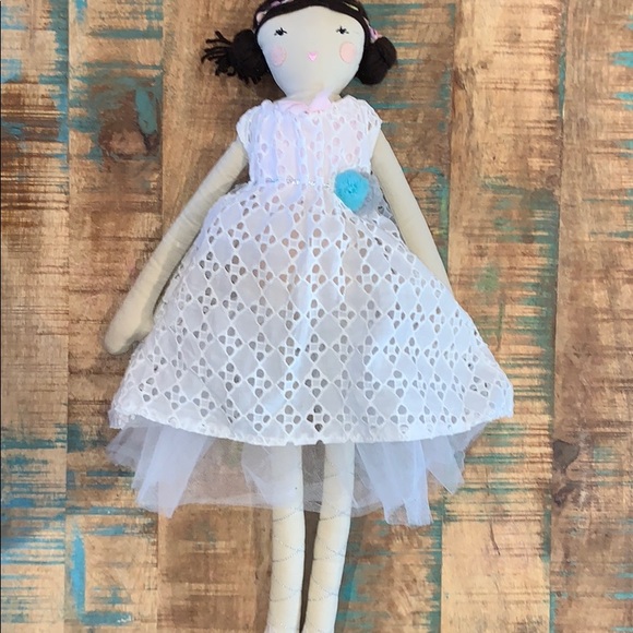 Pottery Barn Kids Other - Pottery Barn Kids Designer Ballerina ClothDoll 25”